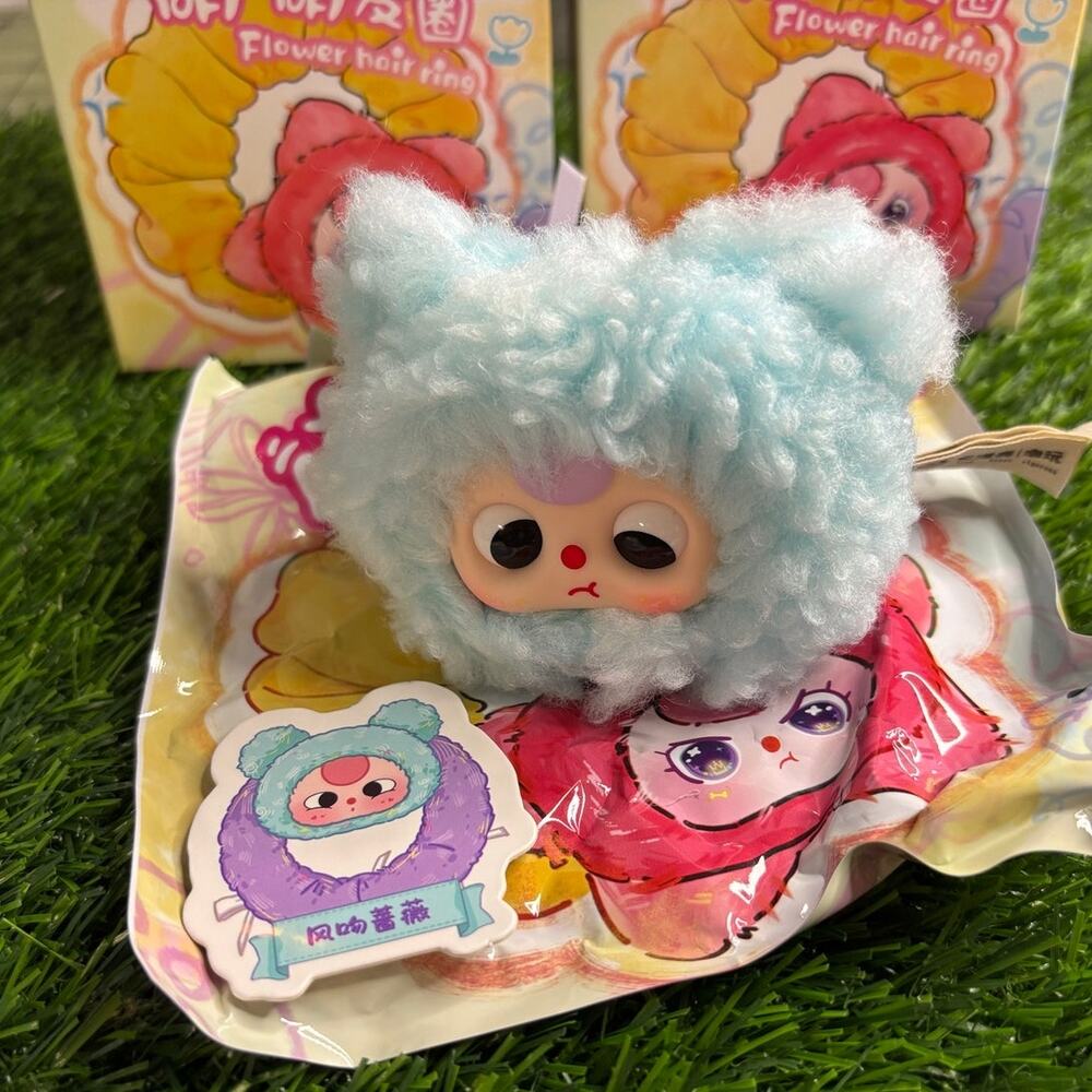 Baby Three Hair Ring Tie Scrunchie